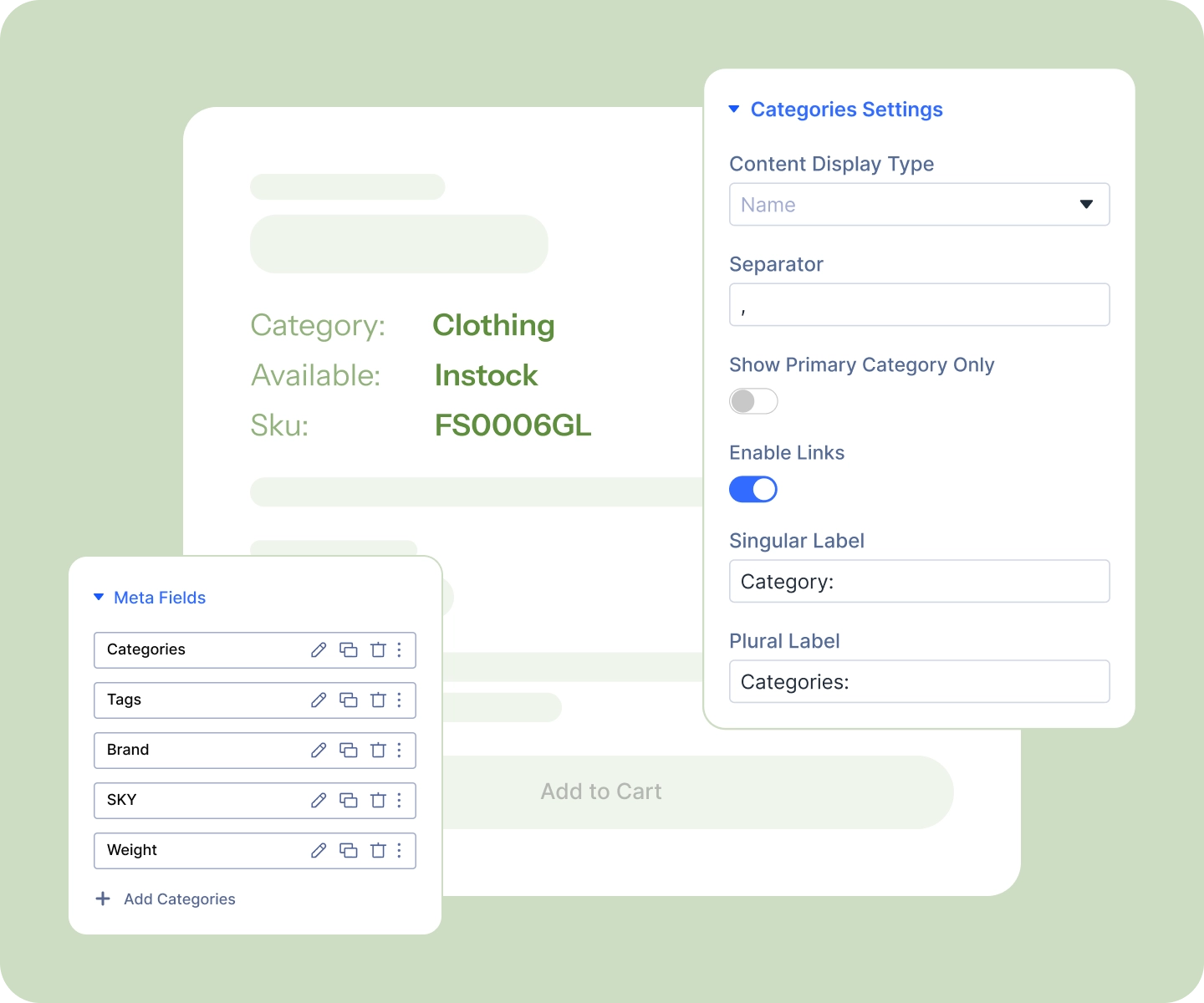 Divi WooCommerce Product Meta