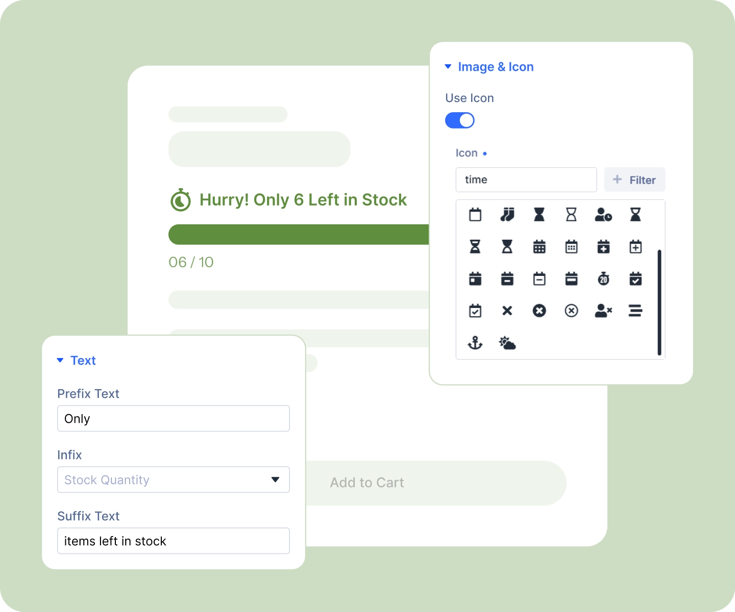 Divi WooCommerce Stock Progress Bar Customization