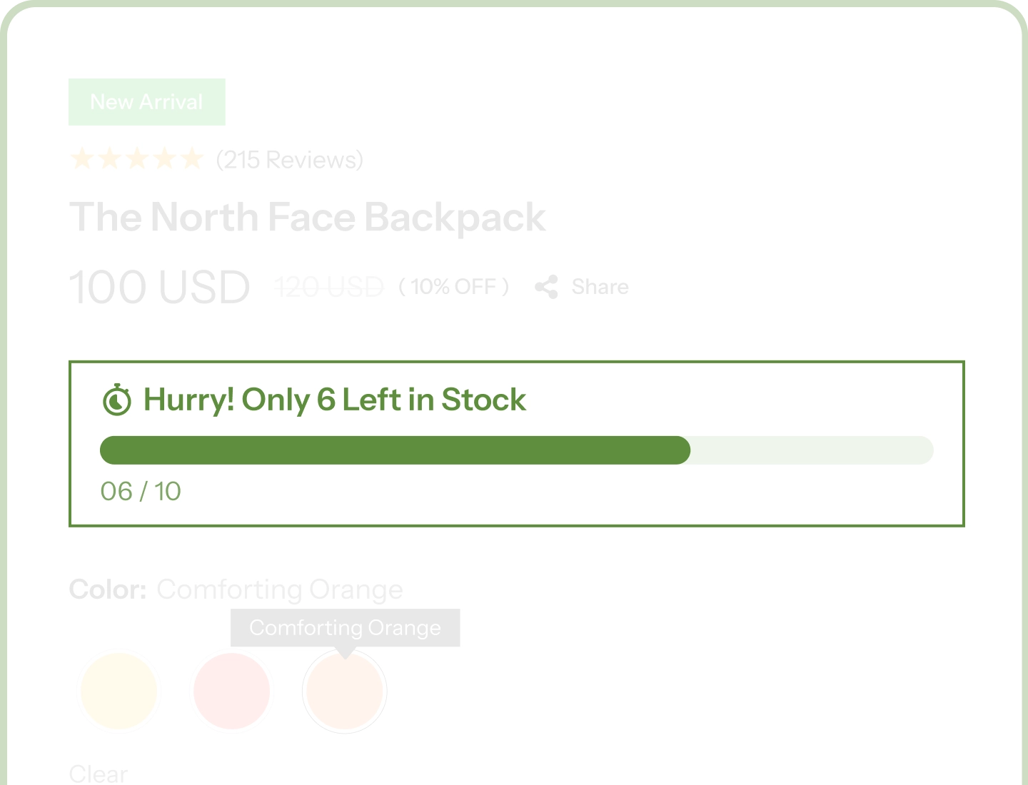 Divi Stock Progress Bar Module for WooCommerce