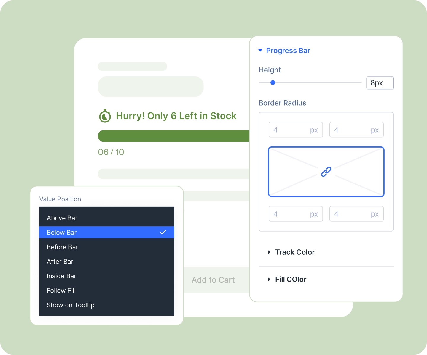 Divi WooCommerce Stock Progress Bar Styling