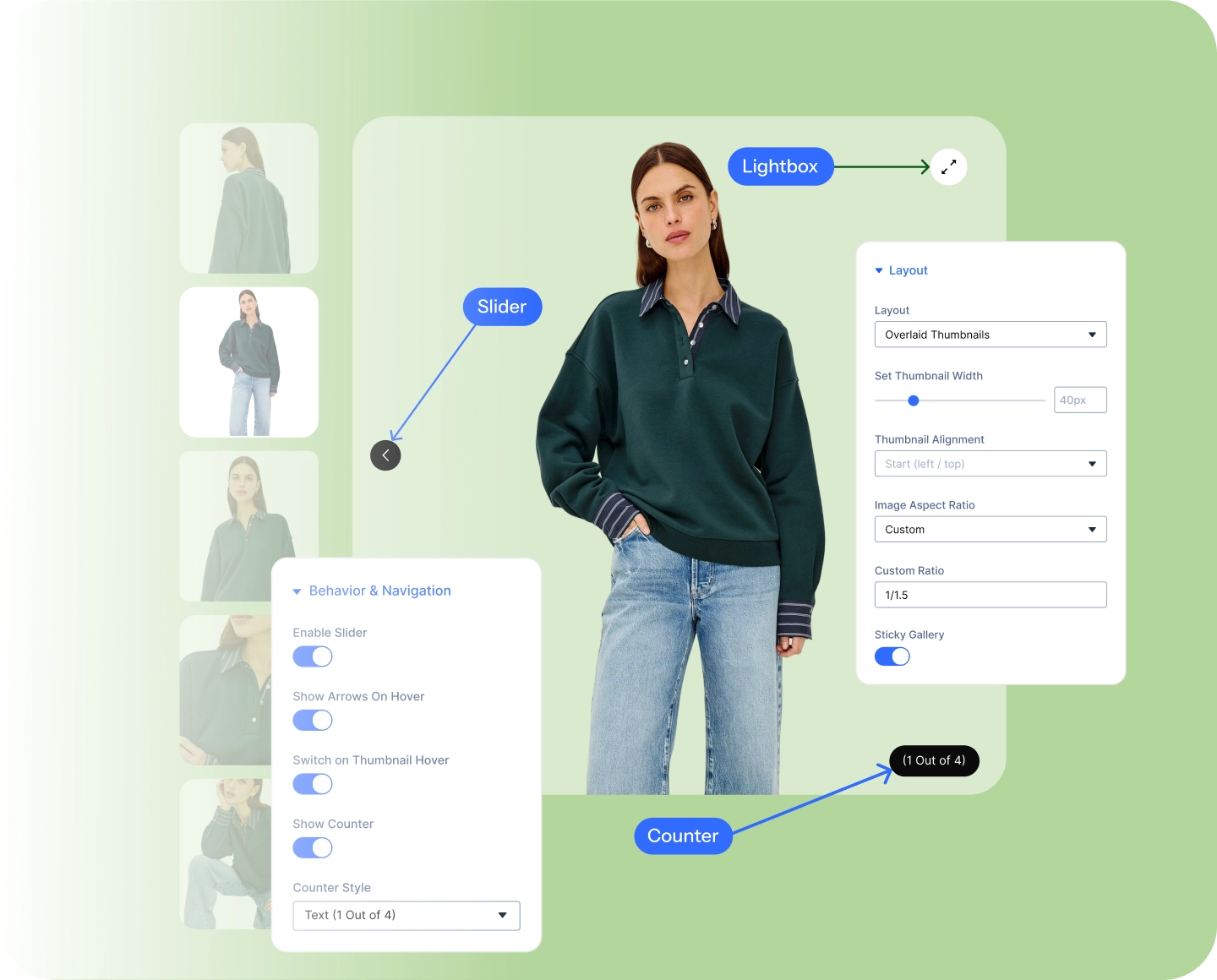 DiviMerc WooCommerce Product Gallery Module