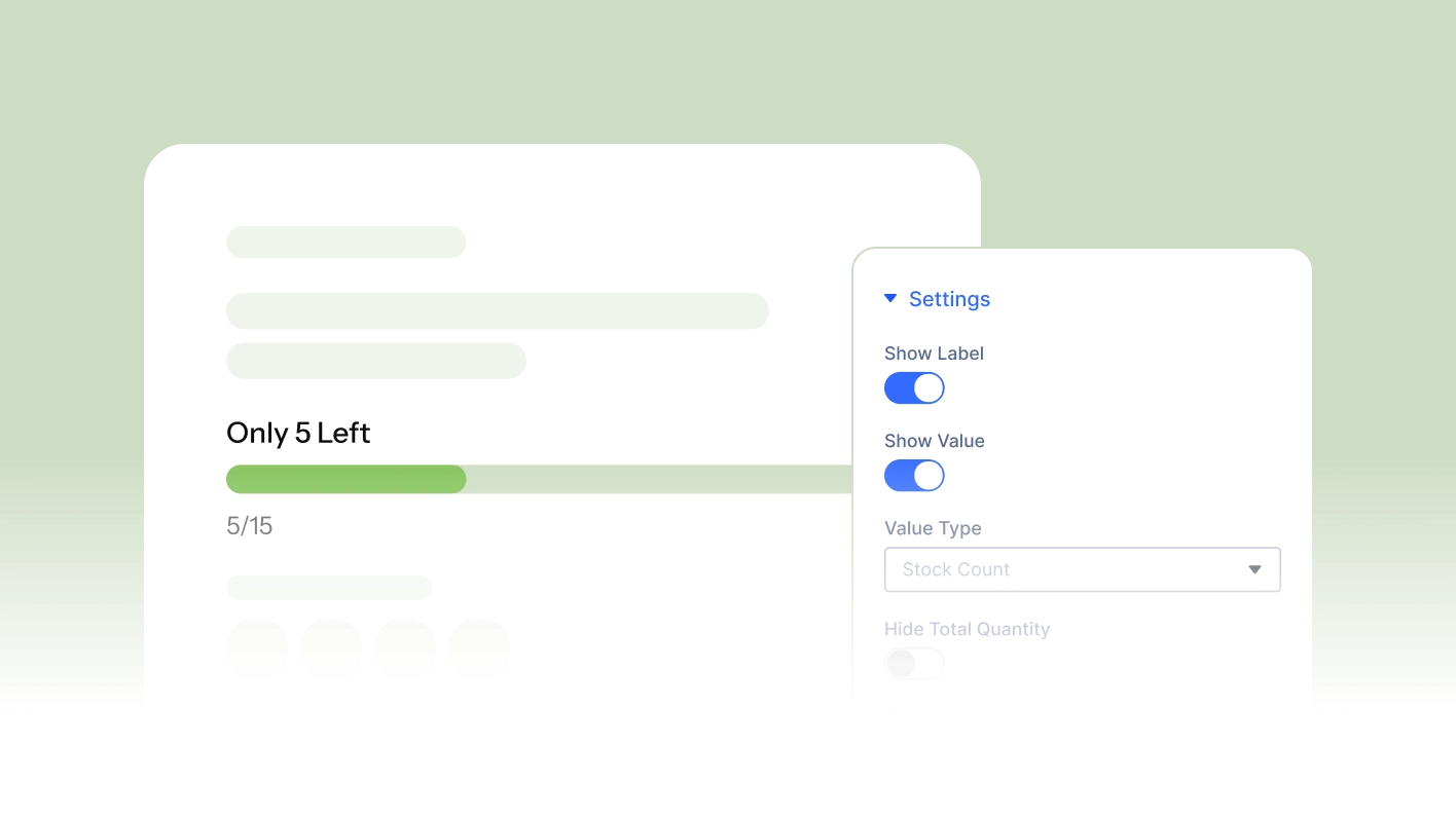 DiviMerc WooCommerce Stock Progress Bar Module