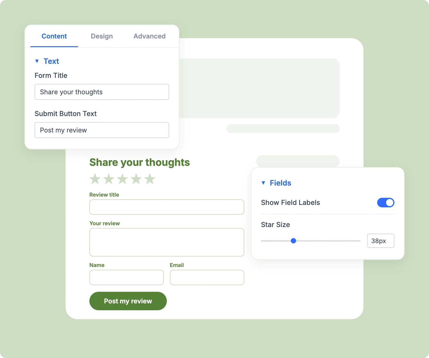 Divi WooCommerce Write a Review Form