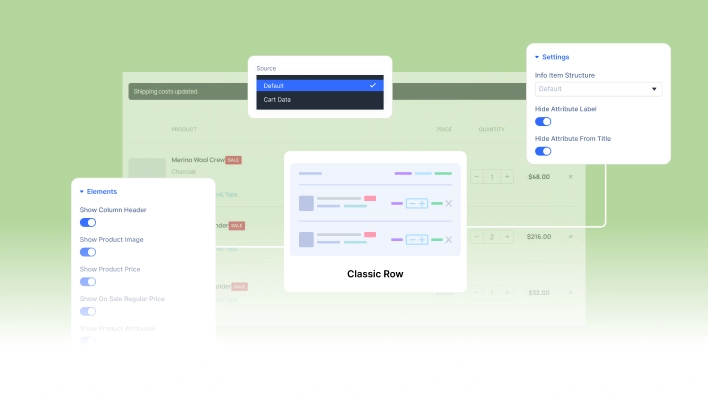 DiviMerc WooCommerce Advanced Cart Products Module